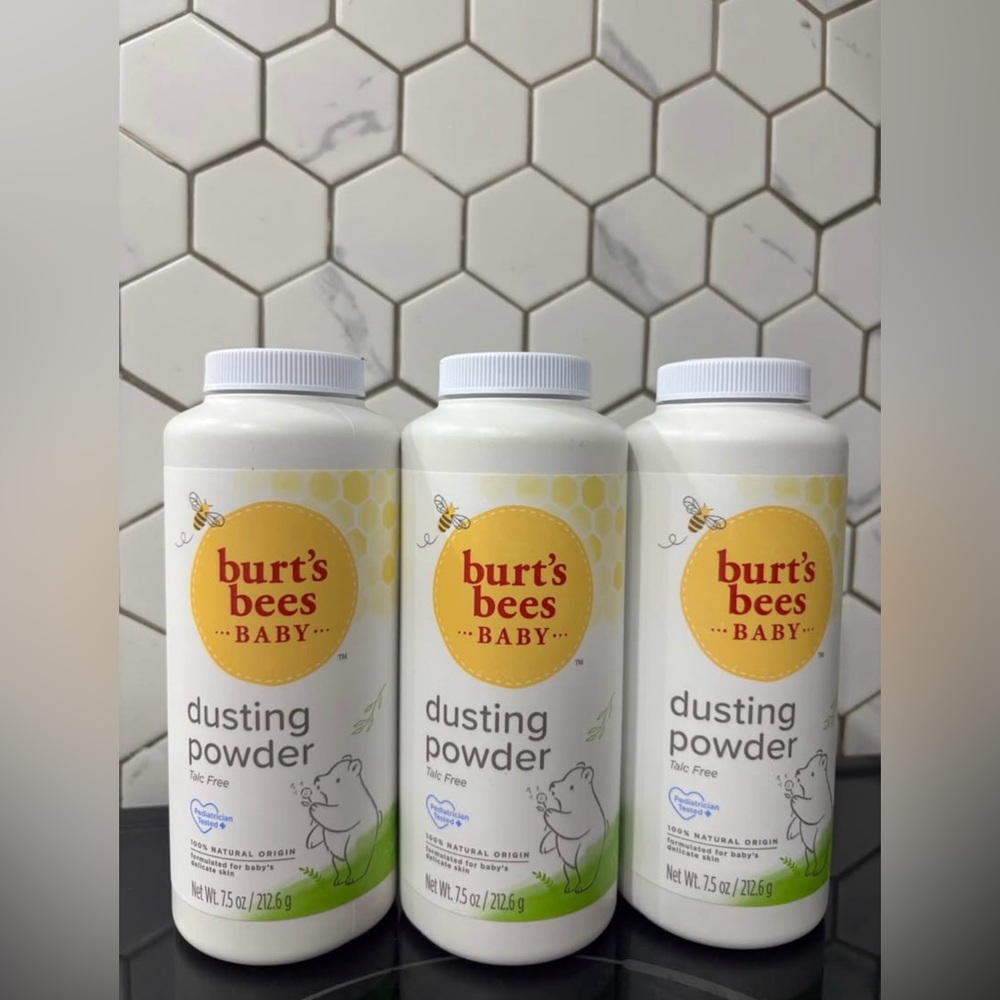 Burt's Bees Baby Dusting Powder - Yellow and White